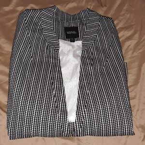 XOXO black and white Blazer